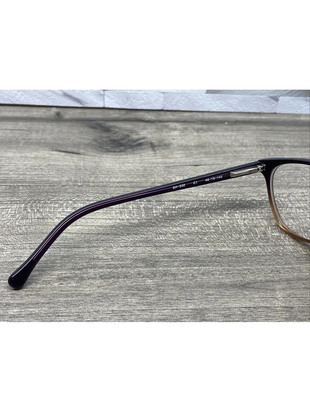 Scott Harris Europa Eyeglasses Frames SH-530 C1 Purple 48[]19-140